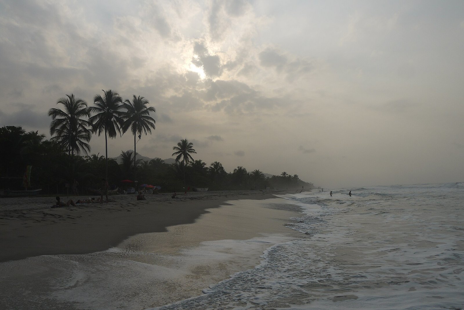 Playa de Palomino, corregimiento de Dibulla, La Guajira